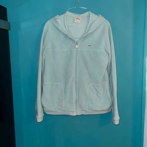 Lacoste fleece jacket size 40